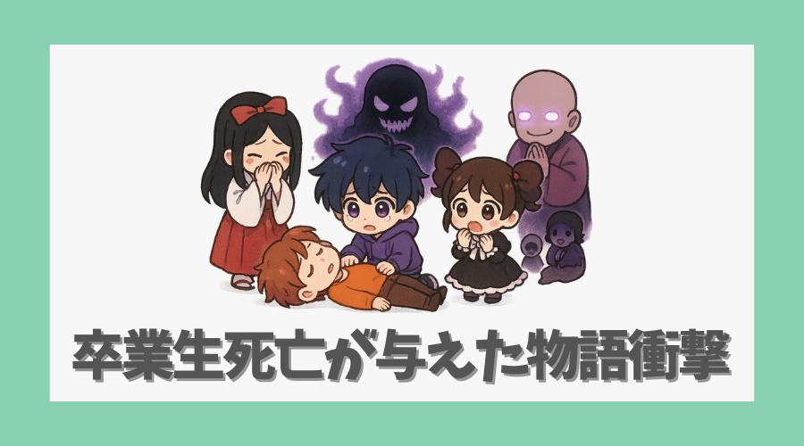 卒業生死亡が与えた物語の衝撃
